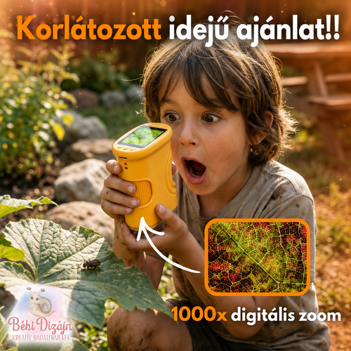 Bébi Dizájn Felfedező Mikroszkóp
