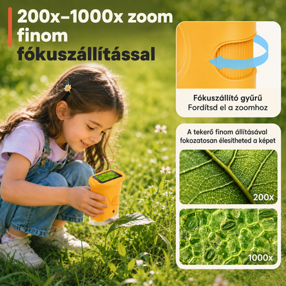Bébi Dizájn Felfedező Mikroszkóp